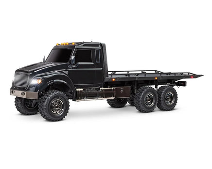 Traxxas TRX-6 1/10 6x6 Ultimate RC Hauler Flatbed Tow Truck (Black