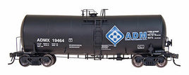 19,600 Gallon Tank Car - ADM - Molecule Logo