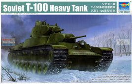 T-100 Heavy Tank (1/35th Scale) Plastic Model Kit