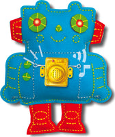 STEAM Powered Kids Stitch-A-Circuit Robot