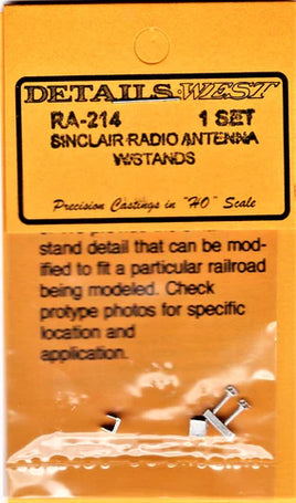 Sinclair Radio Antenna With Stands