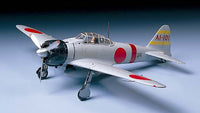 Mitsubishi A6M2 Zero Fighter (1/48 Scale) Plastic Military Kit
