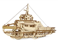 Wooden Tugboat Mechanical Model Kit